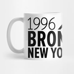 Bronx NY Birth Year Collection - Represent Your Roots 1996 in Style Mug